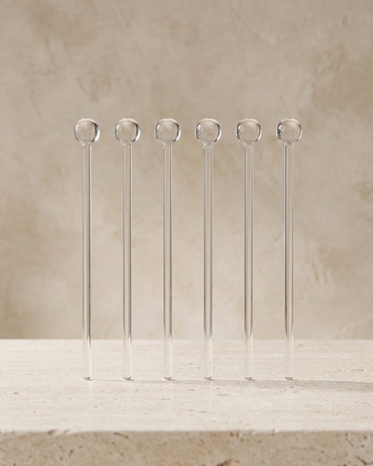 Minimale Glasrührstäbchen