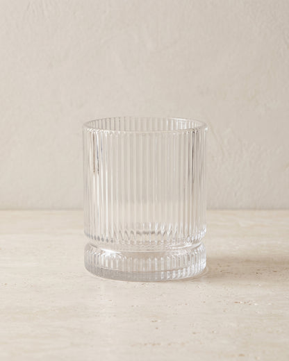 Linea Ribbed – Glazen | 6 stuks | 370 ml