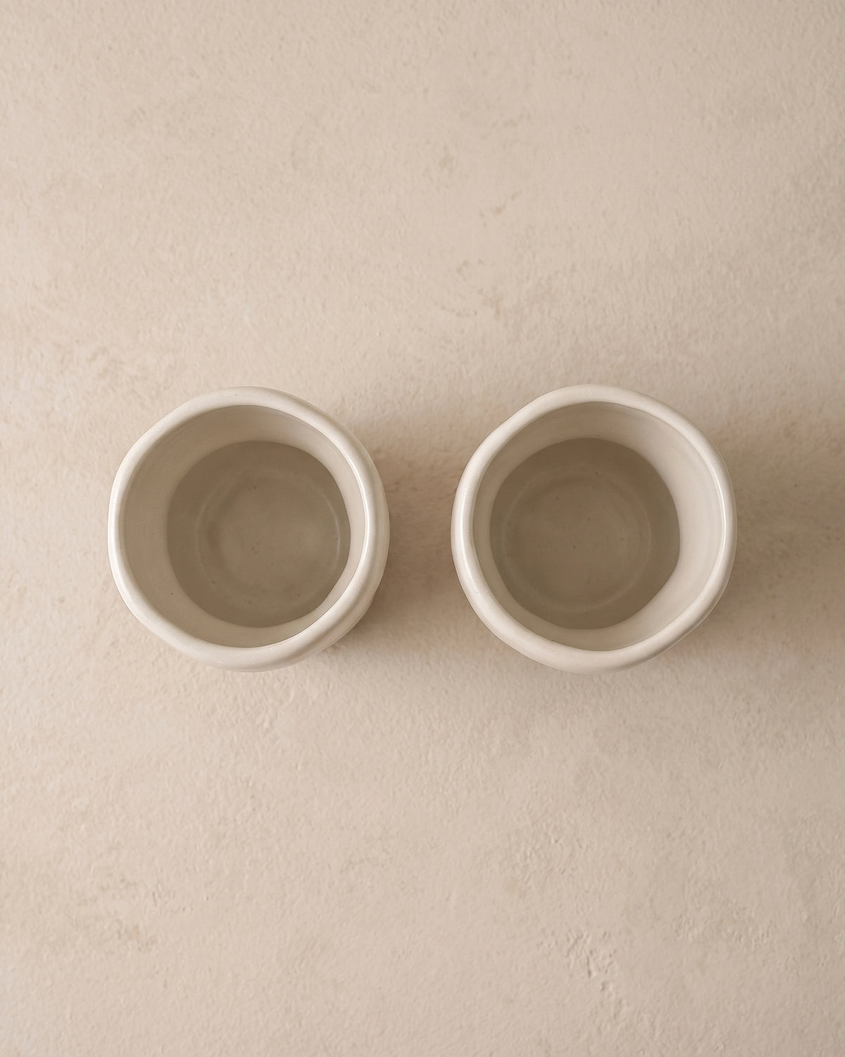 Luna Bio Keramiktasse 2 Stück | 300 ml | Beige