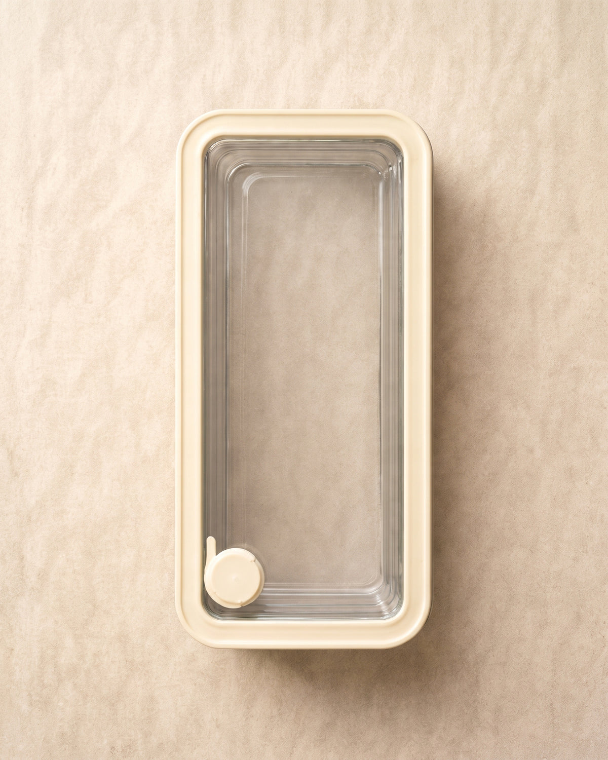 Vershoudbak Plat Lang |  700ml | Beige-transparant
