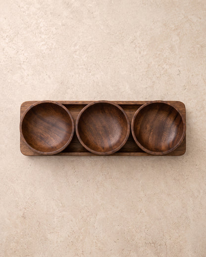 Elore Acacia Snackset Rond 3 - Delig