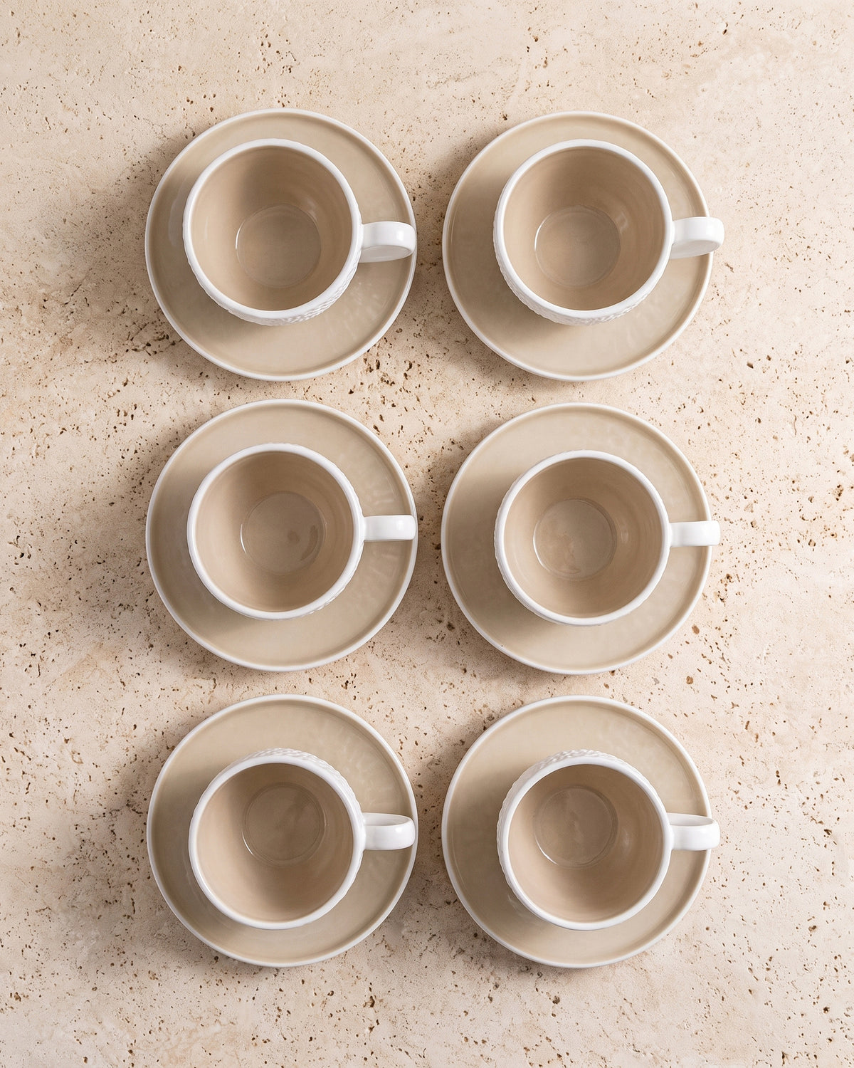 Barles Stone Kaffeetassen | 6 Personen | 200 ml