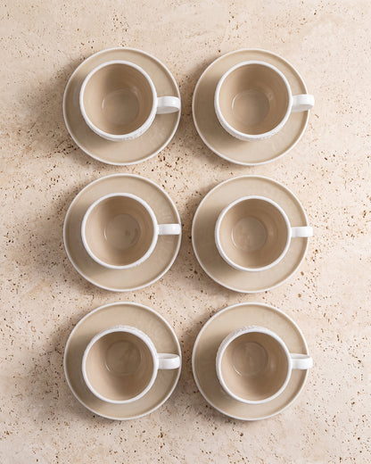 Barles Stone Kaffeetassen | 6 Personen | 200 ml