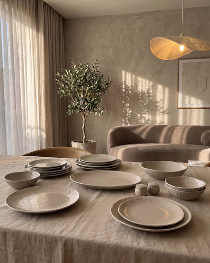 Bricard Belfort Dinner Set | Taupe 27-Delig