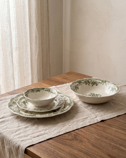 Vintage - Serviceset - 25-teilig - Grün