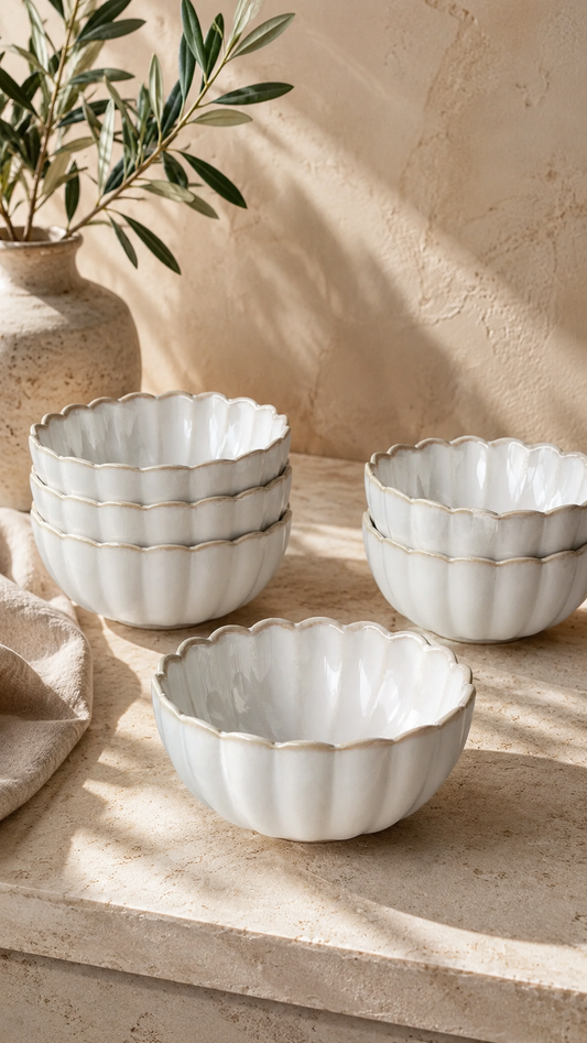 Bloomy Lotus Snackschalen | 6 Stück | 11,5 cm