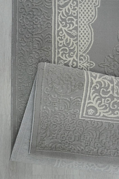 Zafiran Beige Grau Teppich