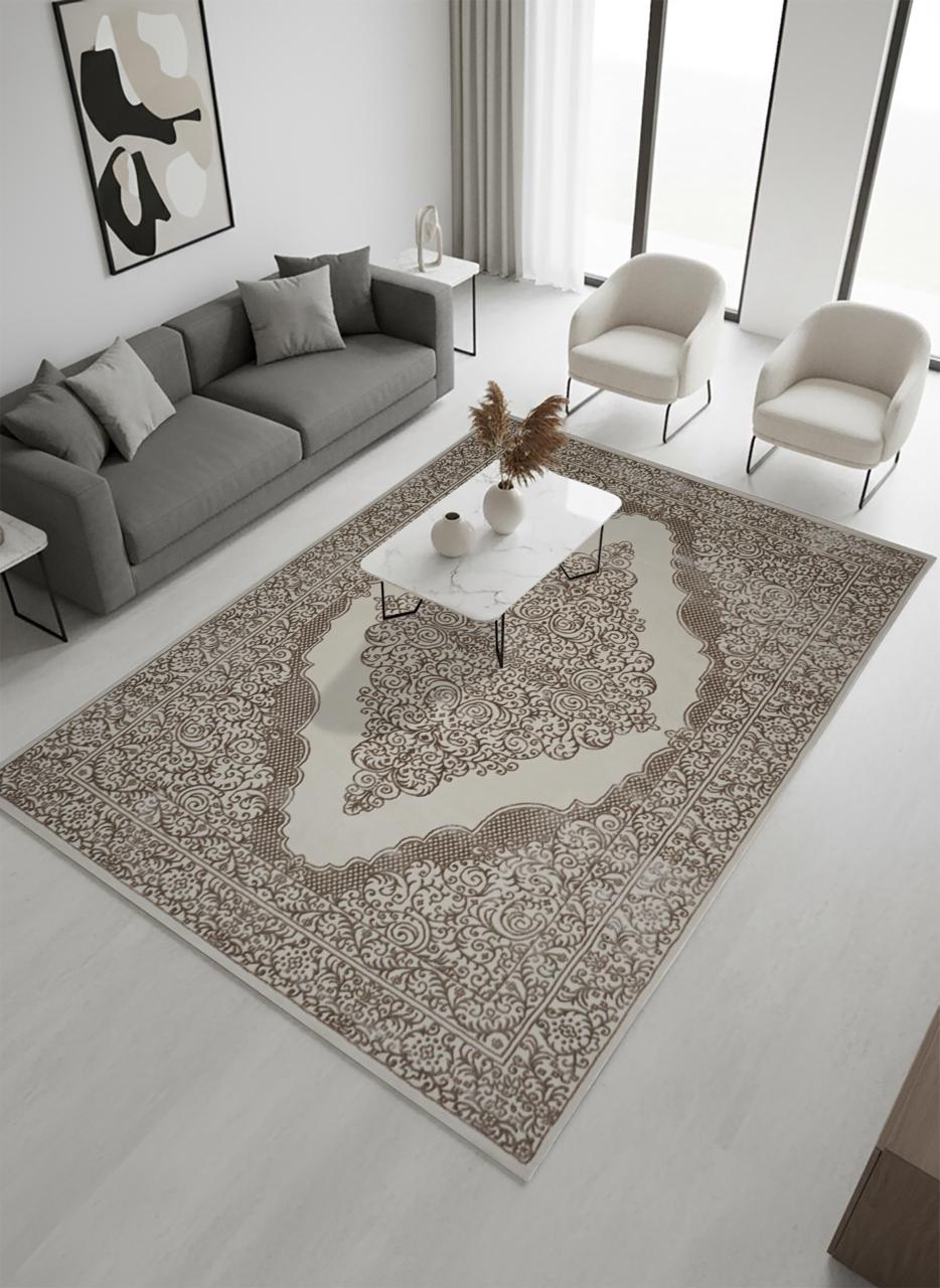 Zafiran Sand Taupe Teppich