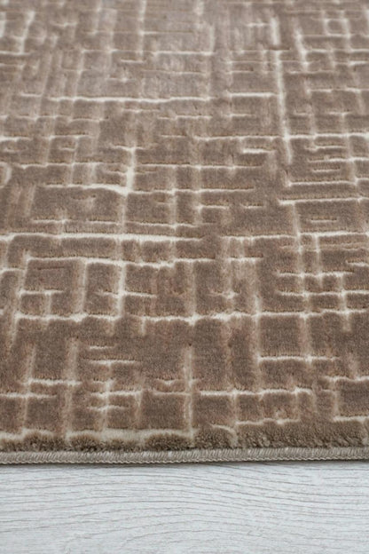 Elzar Taupe Teppich