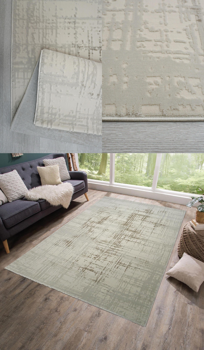Teppich Raven Mokka Beige