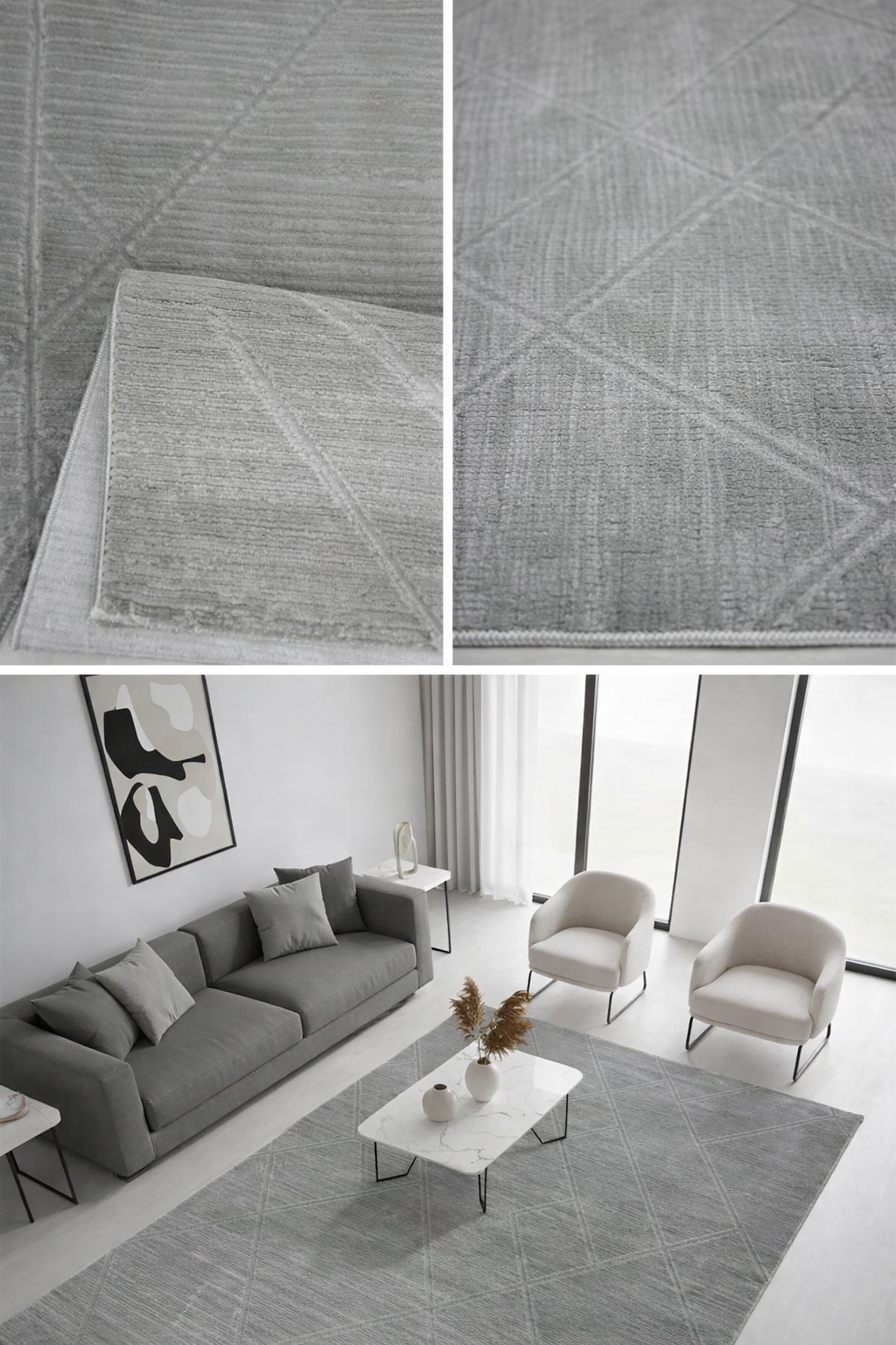 Savir Grey Teppich