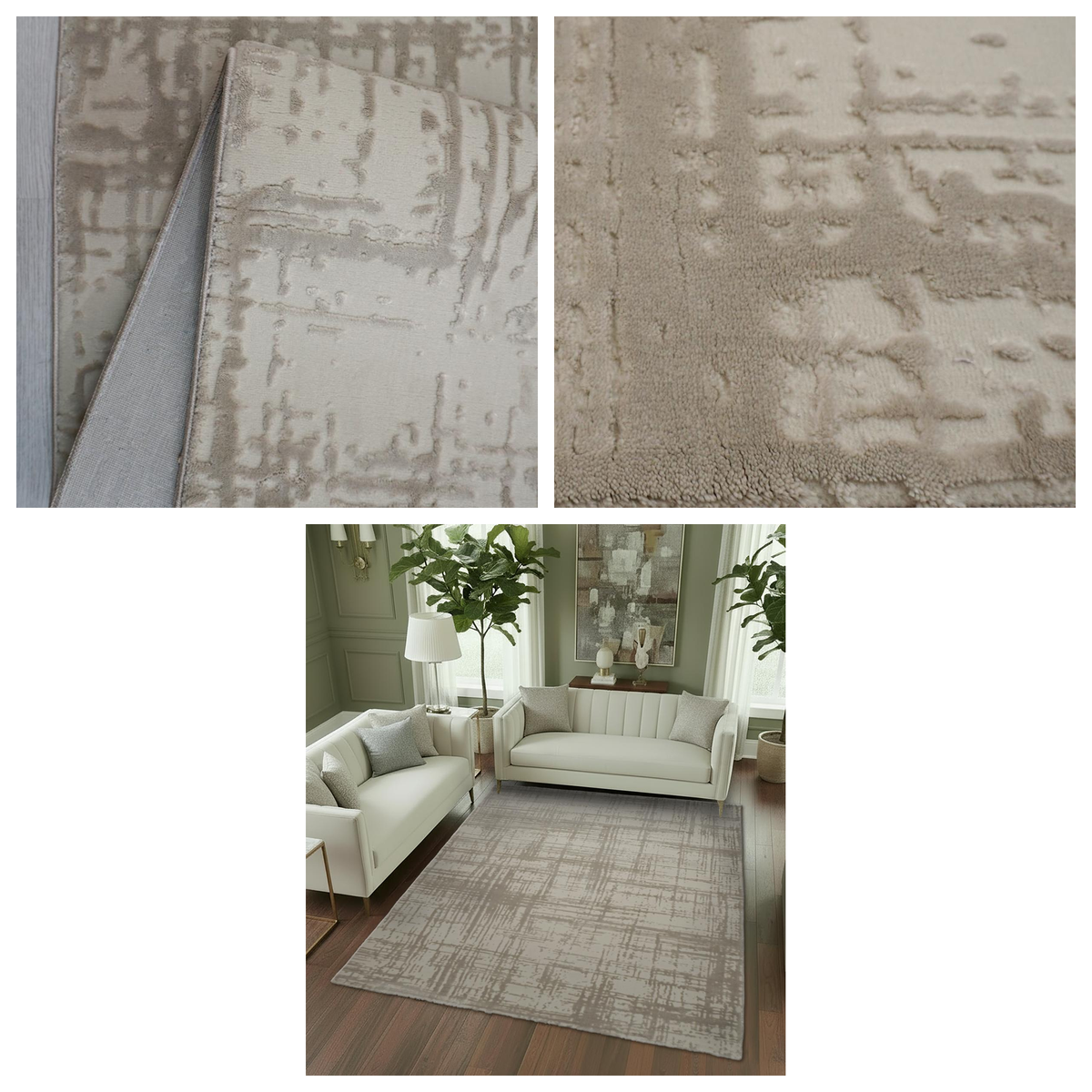 Elvion Taupe Teppich