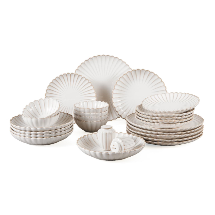 Bloomy Lotus Geschirrset 26-teilig für 6 Personen
