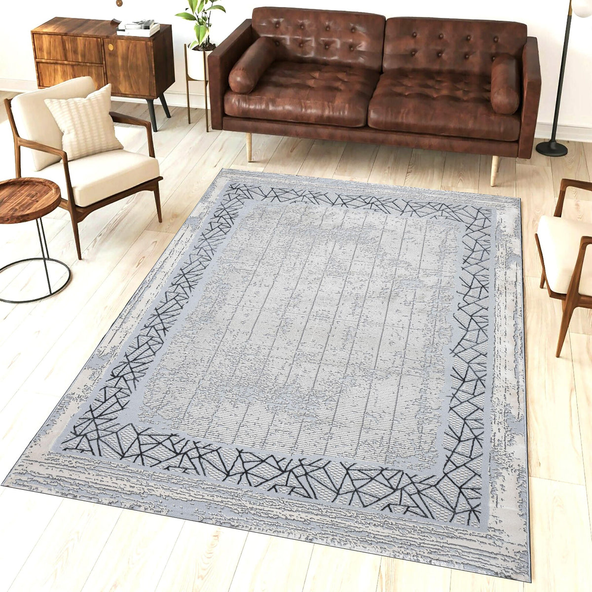 Arden Grey Vloerkleed